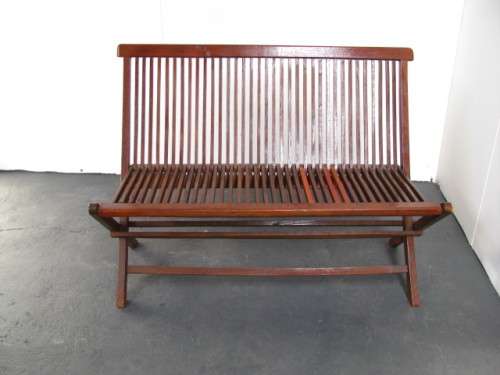 Magnificent Mahogany Folding Bench @@@ CRAAAZZZY R1 START (DM84 SALE)
