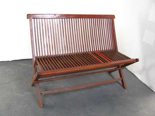Magnificent Mahogany Folding Bench @@@ CRAAAZZZY R1 START (DM84 SALE)