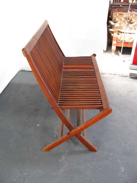 Magnificent Mahogany Folding Bench @@@ CRAAAZZZY R1 START (DM84 SALE)