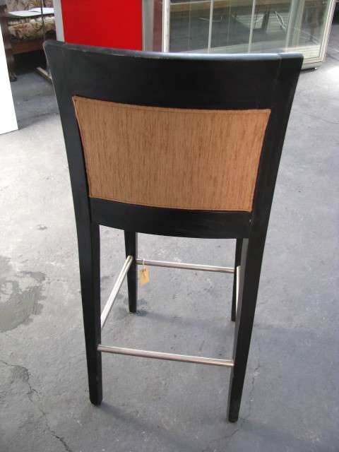 Bar Chair with Brushed Chrome Struts @@@ CRAZZY R1 START (DM84 SALE)
