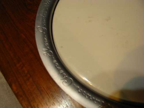 DM84Sale Cheese Platter with Steel Case and Removable Tile Centre @@@ Crazy Low R1 Start