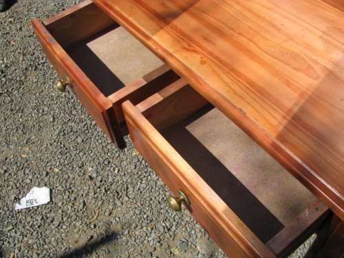 DM84Sale RETRO 1970'S OREGON PINE DRESSING TABLE @@@ Crazy Low R1 Start