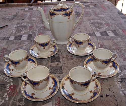 Grindley Creampetal Coffee Set