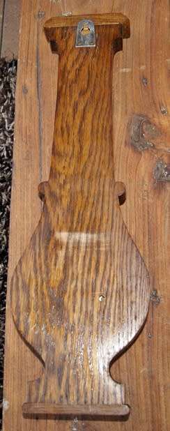 Antique Oak Cased Barometer/Thermometer