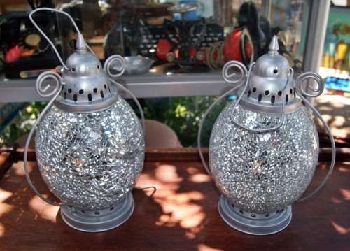 Pair of Tealight Lanterns
