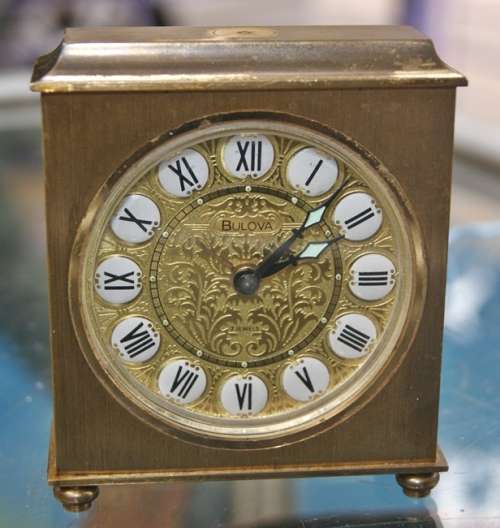 Bulova Desk Clock (Newly Serviced)