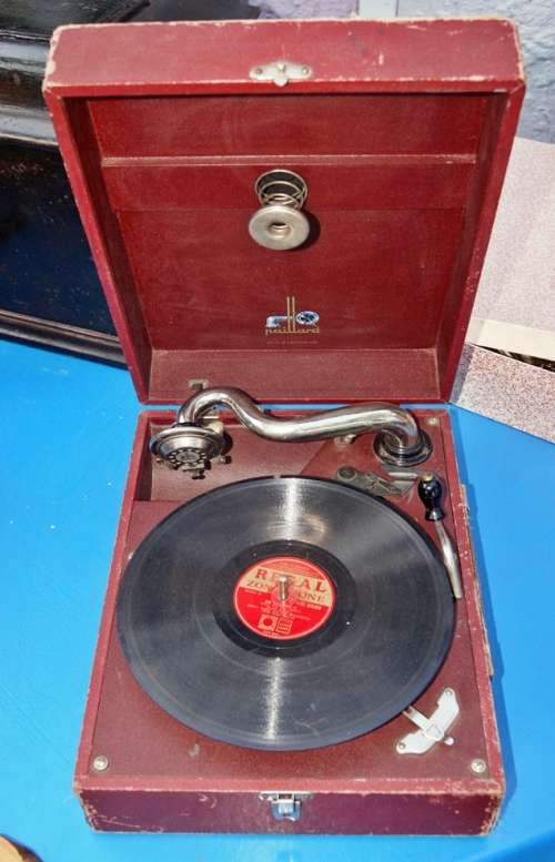 Paillard Wind Up Gramophone