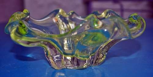 Uranium Glass Bowl