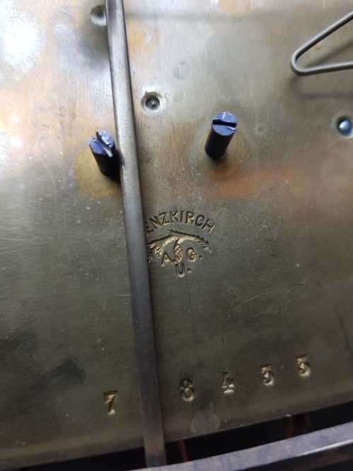 Lenzkirch Circa 1880-1890 Clock (Just Serviced)