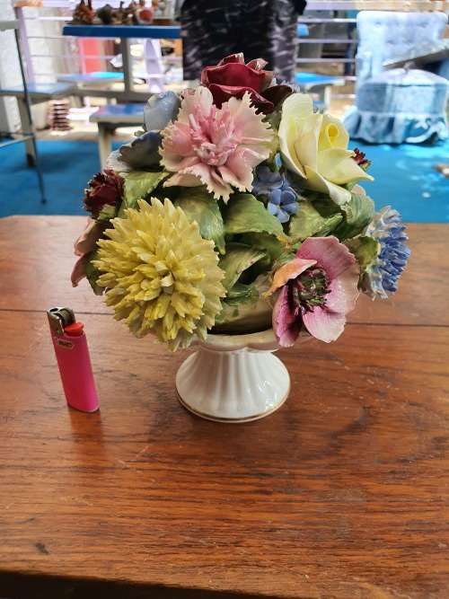 RADNOR BONE CHINA BOWL OF FLOWERS