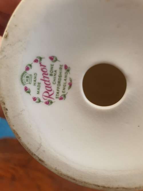 RADNOR BONE CHINA BOWL OF FLOWERS