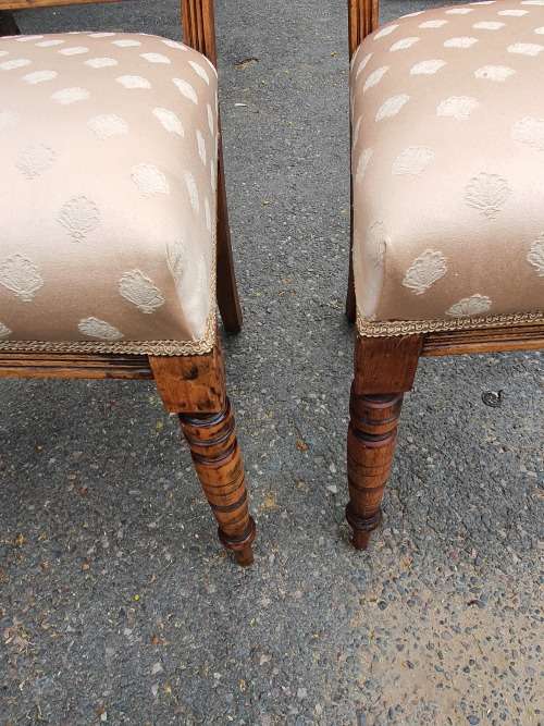 PAIR OF VICTORIAN CHAIRS.