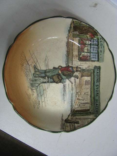 GORGEOUS OLD ROYAL DOULTON DICKENS WARE DISH @@@CRAZY R1 START BID PER PLATE