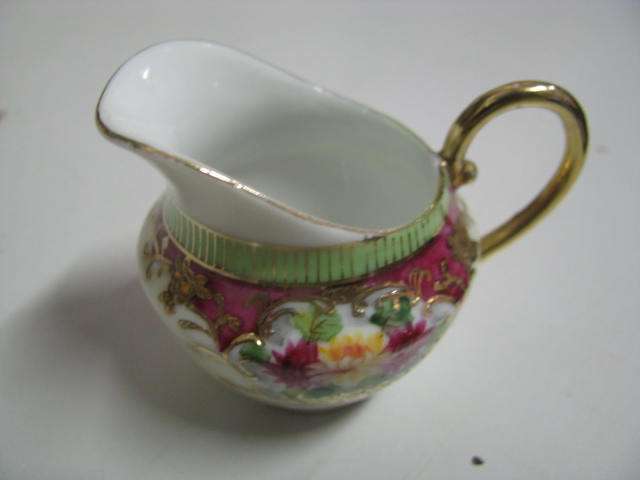 GORGEOUS OLD ARGYLE HAND PAINTED SMALL JUG @@@CRAZY R1 START