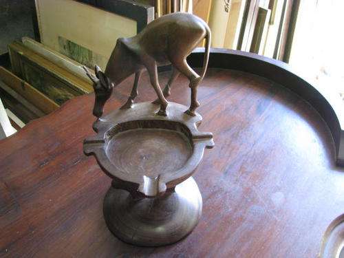 STUNNING HAND CARVED BUCK DRINKING WATER @@@ CRAAZZZY R1 START!!!!!*~