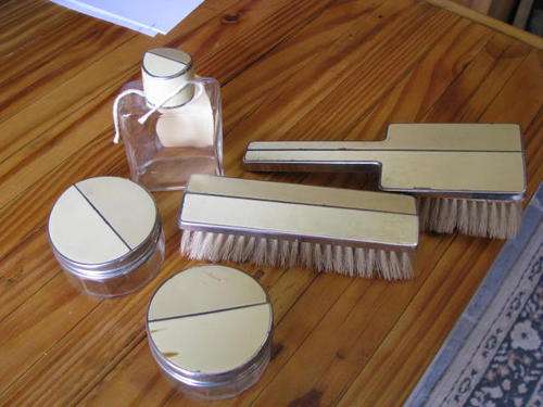 A GORGEOUS ART DECO DRESSING TABLE SET @@@CRAAAZZZYYY R1 START!!!!