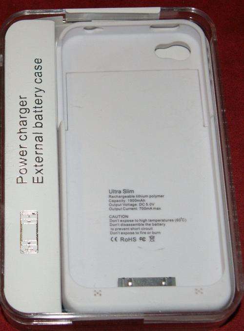 DOUBLE your iphone 4 or 4s battery life with this super slim external battery cover@@@CRAZY R1 START