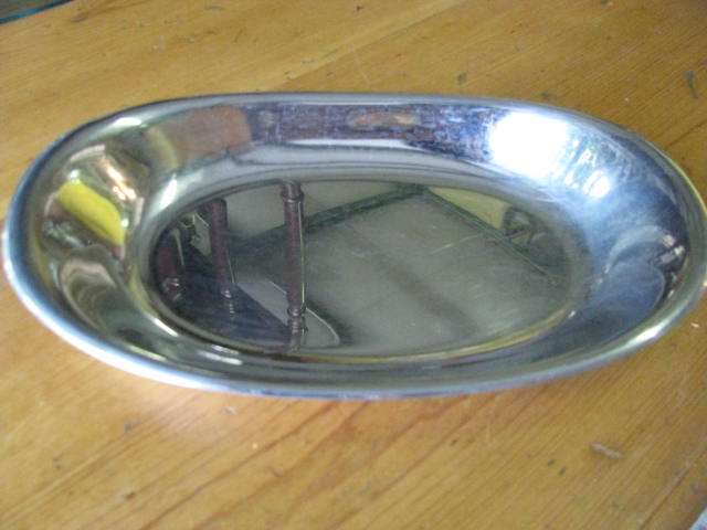 $$ NICE PLATED SERVING PLATE..... FOR THAT ROAST ETC $$