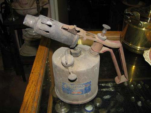 GORGEOUS OLD PARAFFIN BLOW TORCH MADE IN SWEDEN @@@CRAZY R1 START