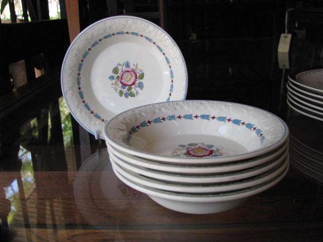 WEDGWOOD CORINTHIAN DESSERT BOWL...6 AVAILABLE. BID IS PER EACH