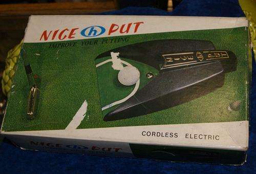 OLD "NICE PUT" PUTTING PRACTICE ACCESSORY IN ORIGINAL BOX@@@CRAAAZZZYYY R1 START!!!!