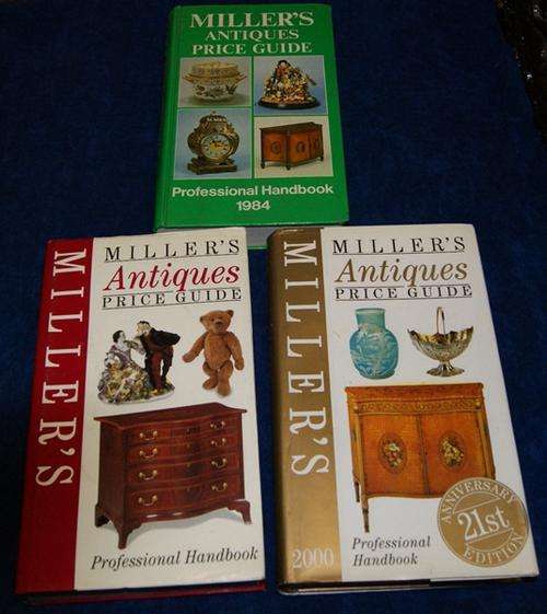3 X MILLERS ANTIQUES REFERENCE BOOKS @@@ CRAAZZYYY R1 START BID PER ITEM