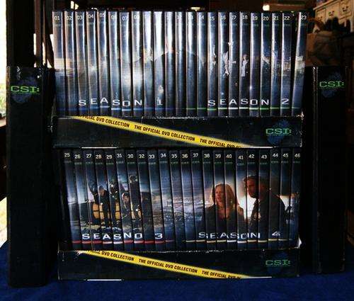 CSI 46 DVD BOX SET WITH MEMORABILIA +*+*+* VALUE R5000+*+*+ @@@ CRAAZZZYYYY R1 START PER DVD