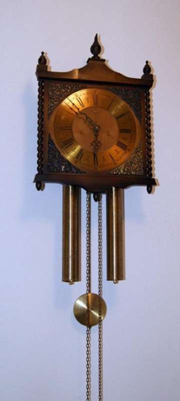 GORGEOUS OLD GERMAN WALL CLOCK @@@CRAZY R1 START