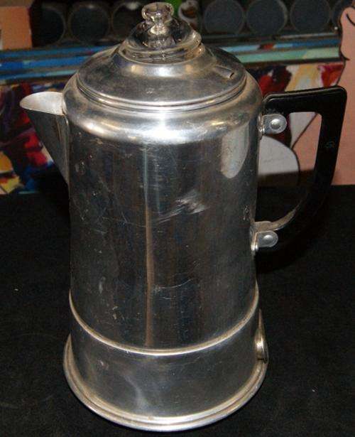 WHAT A FIND!! OLD COFFEE PERCOLATOR @@@ CRAAZZYYY R1 START