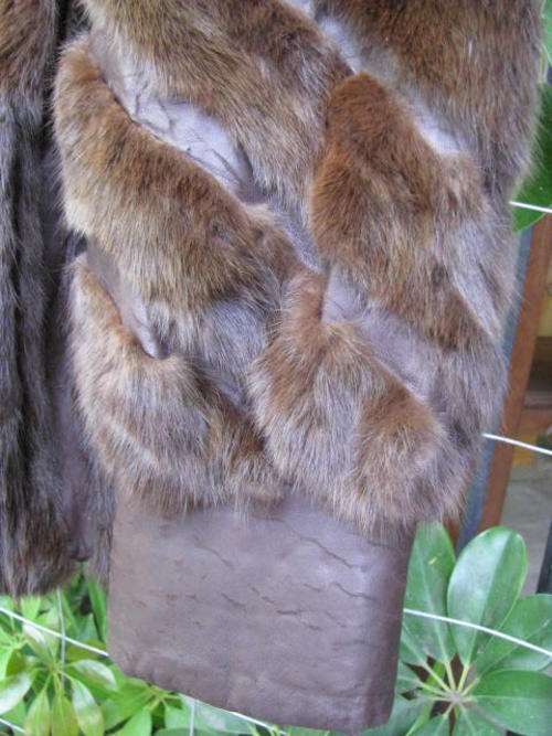 Christopher Wiggett Designer Vintage Fur Coat