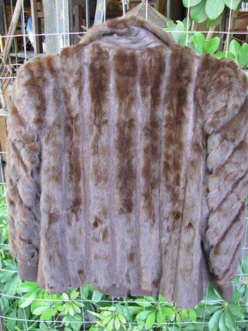 Christopher Wiggett Designer Vintage Fur Coat