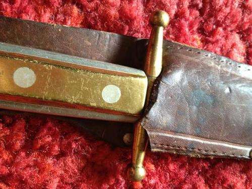 SOLWA SOLINGEN GERMAN BOWIE KNIFE, WW2, WORLD WAR 2, TRENCH ART