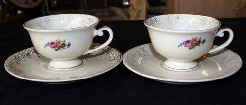 2 x ALKA BAVARIA DUO'S (CUP & SAUCER)@@@ CRAZY R1 START