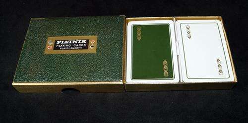 VINTAGE PIATNIK PLAYING CARDS IN ORIGINAL CASE @@@ CRAZY R1 START