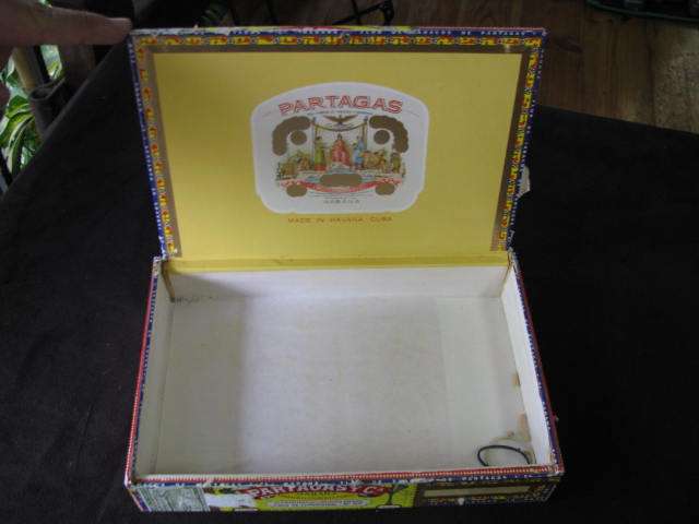OLD PARTAGAS CIGAR BOX