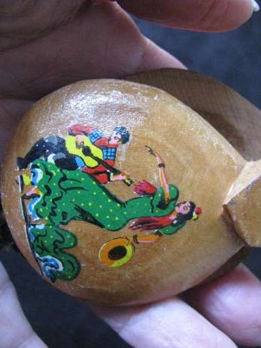 A PAIR OF CASTANETS