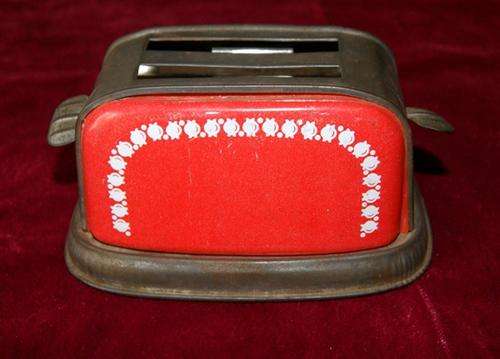 STUNNING VINTAGE TIN TOY TOASTER @@@ CRAAZZYYY R1 START