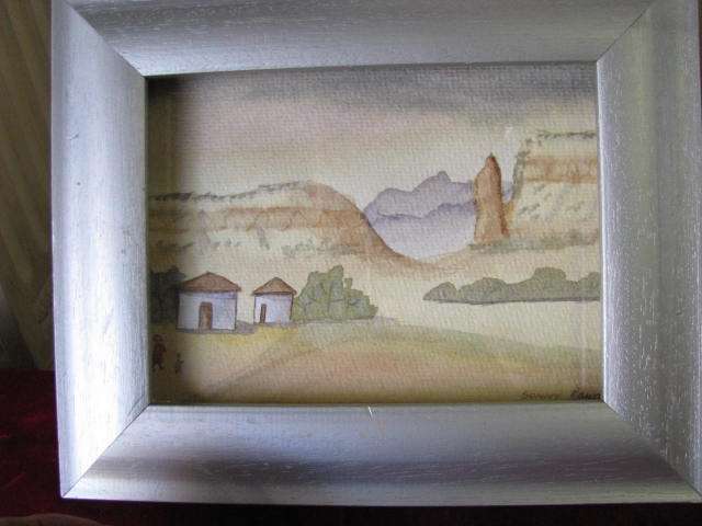 A LANDSCAPE WATERCOLOUR SIGNED BY SONNY PAYNE @ CRRRAAAZZZY R1 START..