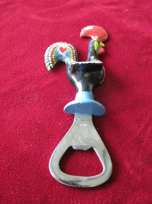 A NICE INOX  "ROOSTER" BOTTLE OPENER @CRRRAAAAAZZY R1 START