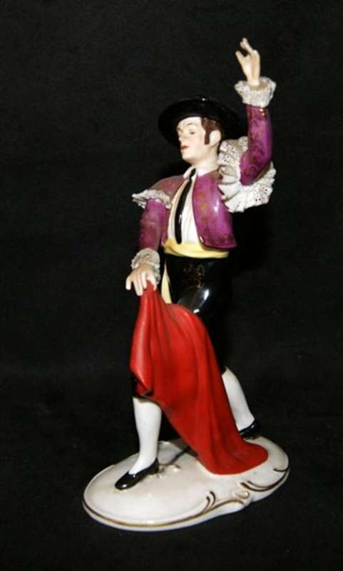 INVESTMENT PIECE+*+*+ DRESDEN BULL FIGHTER "TORERO" @@@CRAZY R1 START