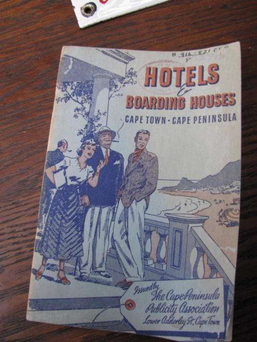 HISTORY !!!!!! CAPE TOWN /CAPE PENINSULA HOTELS BOARDING HOUSES PRICE LIST BOOKLET @CRRAAZY R1 START