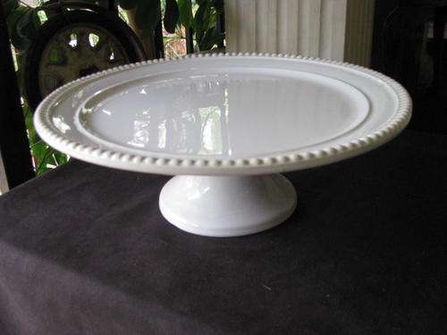 A LOVELY CAKE SERVING STAND ON CENTRAL COLUMN...PORTUGAL