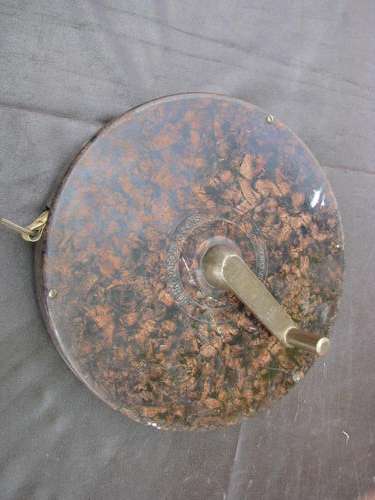 STUNNING LARGE VINTAGE JOHN RABONE & SON BAKELITE TAPE MEASURE @CRAZY R1 START
