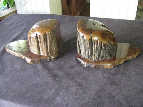 A VINTAGE PAIR OF BOOKENDS....HIGHLY UNUSUAL AND RARE   @CRAZY R1 START