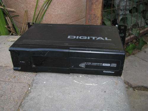 GOLDSTAR 6 DISK CD CHANGER @@@ CRAZY R1 START