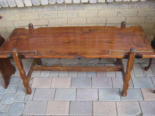 LOVELY RETRO 1960'S-70'S COFFEE TABLE WITH GALLERY @@@ CRAZY LOW START