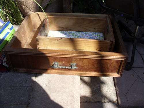 2 SOLID WOOD VINTAGE DRAWERS @@@ CRAAZZZYYY R1 START