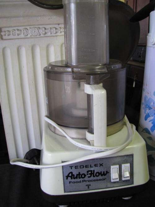 A TEDELEX AUTO-FLOW FOOD PROCESSOR .. @ @ CRAZY R1 START