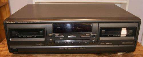 Technics RS TR272 Stereo Dual Cassette Deck Player