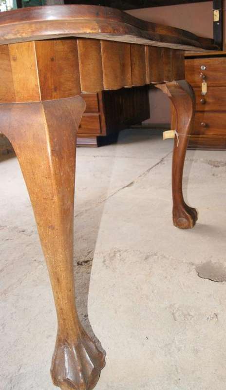 Imbuia 6 Seater 1940's Kitchen Table